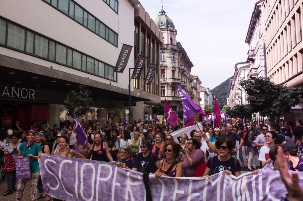 Sciopero femminista in Svizzera giugno&nbsp;2019